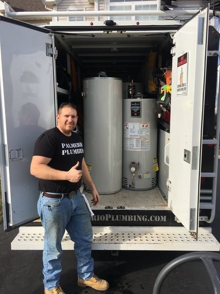 Palmerio Plumbing Averages about 8 Water Heater Installations per Week! (1)