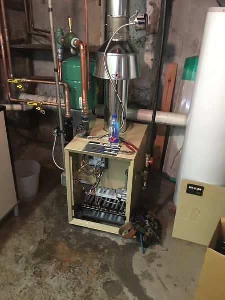 Cast Iron Weil-Mclain Natural Gas Boiler Installed in Villanova, PA (1)
